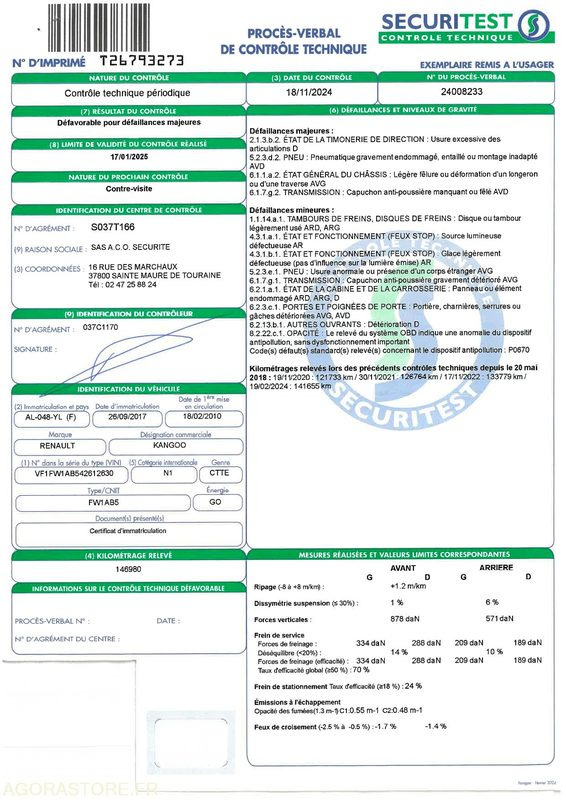 Renault Kangoo - Fourgonnette: photos 5 Renault Kangoo - Fourgonnette: photos 5