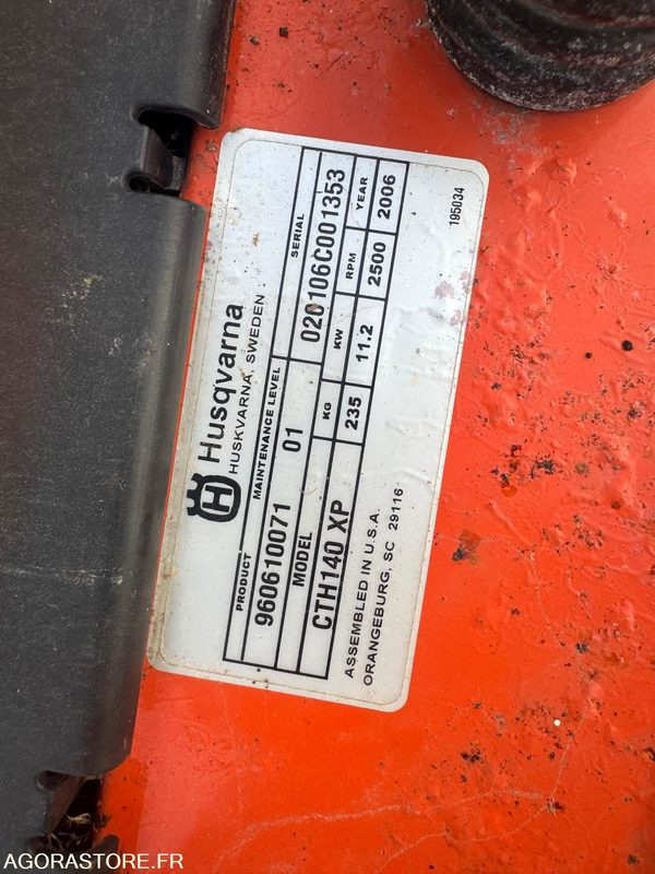 Tracteur tondeuse husqvarna - Motofaucheuse: photos 4 Tracteur tondeuse husqvarna - Motofaucheuse: photos 4