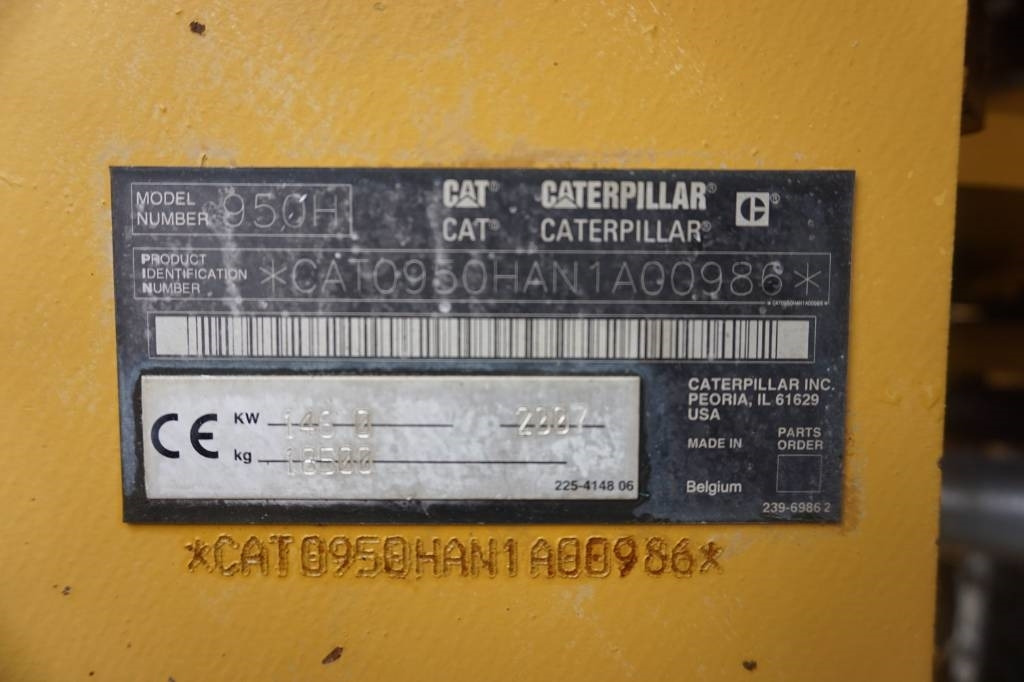 Chargeuse sur pneus CAT 950 H: photos 16