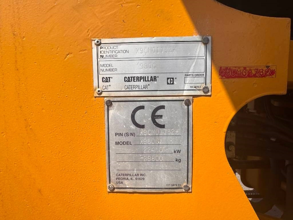 Chargeuse sur pneus CAT 980 G: photos 15 Chargeuse sur pneus CAT 980 G: photos 15