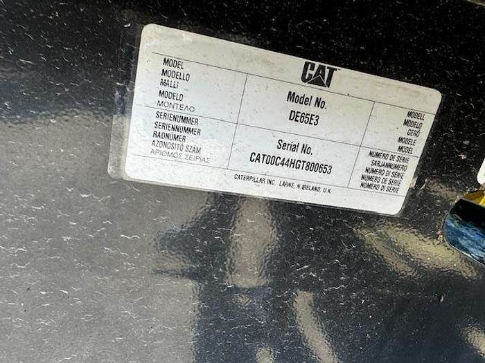 CAT DE65E3  - Groupe électrogène: photos 5 CAT DE65E3  - Groupe électrogène: photos 5