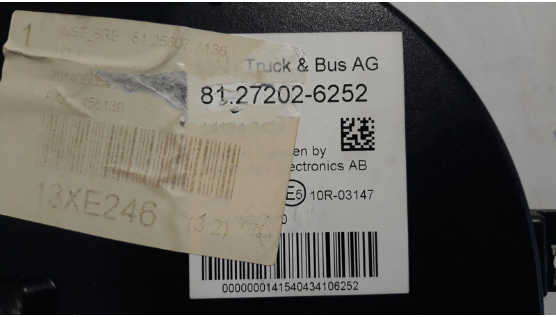 MAN instrument cluster - Panel de instrumentos pour Camion: photos 5 MAN instrument cluster - Panel de instrumentos pour Camion: photos 5