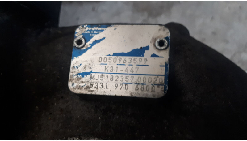 Turbocompresseur MAN Cummens K29- D2066/ Mersedes OM 457: photos 6