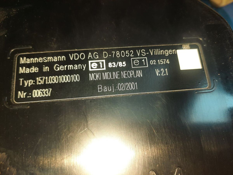 Bloc de gestion MAN ZR2-BS - VDO D78052 VS: photos 12