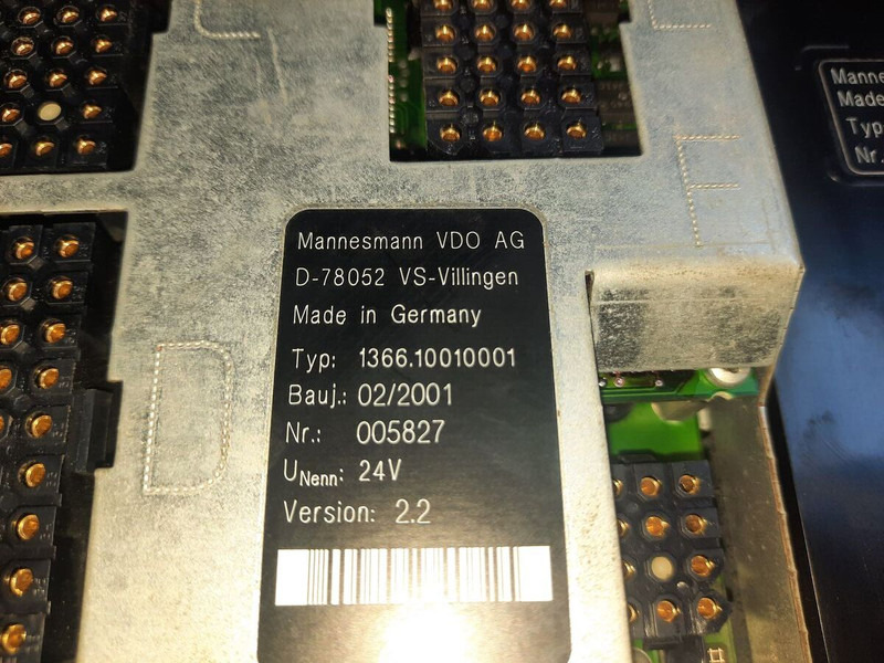 Bloc de gestion MAN ZR2-BS - VDO D78052 VS: photos 11