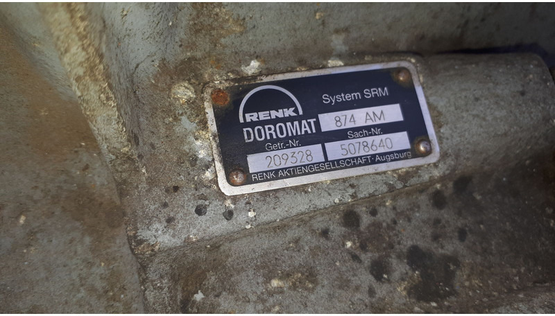 Mercedes-Benz Doromat 874 AM .W4B 110\3 G4-130. - Boîte de vitesse: photos 3 Mercedes-Benz Doromat 874 AM .W4B 110\3 G4-130. - Boîte de vitesse: photos 3