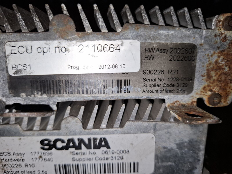 Wabco 1784017. 900226R11. 1759396. 75228-C3B . 176955 - Bloc de gestion: photos 2 Wabco 1784017. 900226R11. 1759396. 75228-C3B . 176955 - Bloc de gestion: photos 2