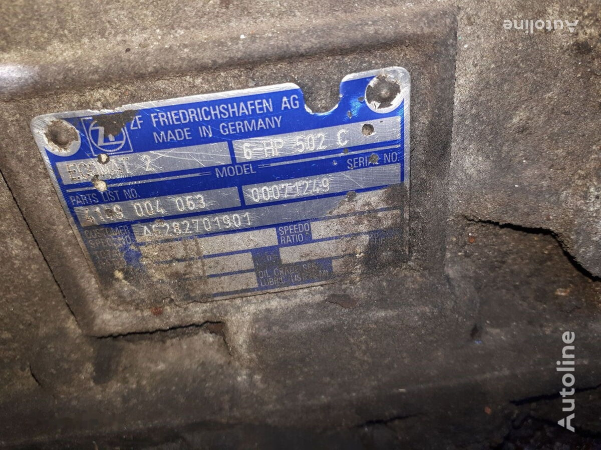 ZF 6HP604C .6HP502C. 6HP552C .6HP602C. 6HP592C. 6HP504C .6HP604C. 6 Volvo Man/ Volvo. Scnia. Mersedes - Boîte de vitesse pour Bus: photos 3 ZF 6HP604C .6HP502C. 6HP552C .6HP602C. 6HP592C. 6HP504C .6HP604C. 6 Volvo Man/ Volvo. Scnia. Mersedes - Boîte de vitesse pour Bus: photos 3