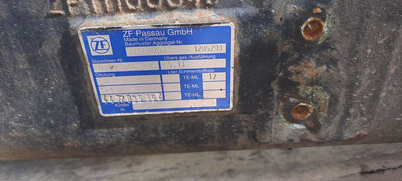 ZF Eaton Неоплан 660.4.22 Мерседес 407. Citara-2.84 DAF-1339G.2.93 - Essieu arrière: photos 5 ZF Eaton Неоплан 660.4.22 Мерседес 407. Citara-2.84 DAF-1339G.2.93 - Essieu arrière: photos 5