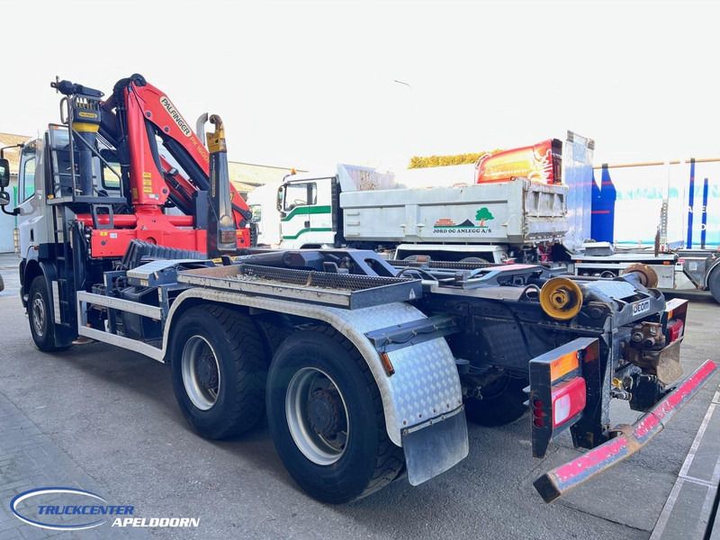 DAF CF 85.410 6x4 Bladgeveerd, Palfinger PK16001, Palift - Camion ampliroll, Camion grue: photos 4 DAF CF 85.410 6x4 Bladgeveerd, Palfinger PK16001, Palift - Camion ampliroll, Camion grue: photos 4
