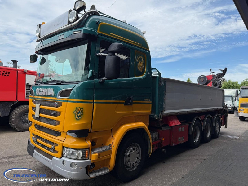 Scania R580 V8 8x4 Reduction axles, HMF 2620 K5 - Camion benne, Camion grue: photos 3 Scania R580 V8 8x4 Reduction axles, HMF 2620 K5 - Camion benne, Camion grue: photos 3