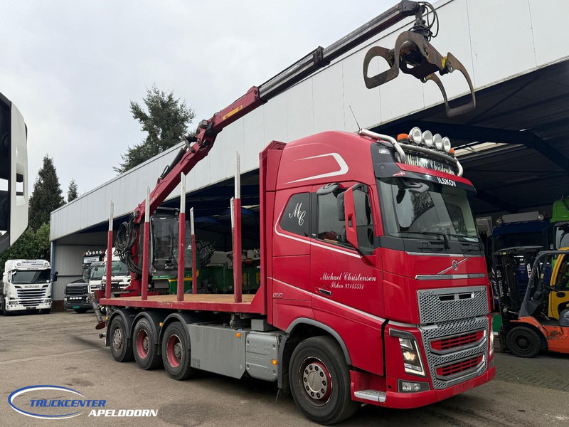 Volvo FH 16 - 650 8x4 Reductie assen, Kesla 2112T - Camion plateau, Camion grue: photos 1 Volvo FH 16 - 650 8x4 Reductie assen, Kesla 2112T - Camion plateau, Camion grue: photos 1