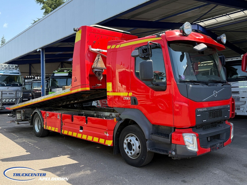 Volvo FL 280 Falkom, 2x Lier, Lepel, 6 cilinder, Manuel - Remorqueuse: photos 1 Volvo FL 280 Falkom, 2x Lier, Lepel, 6 cilinder, Manuel - Remorqueuse: photos 1