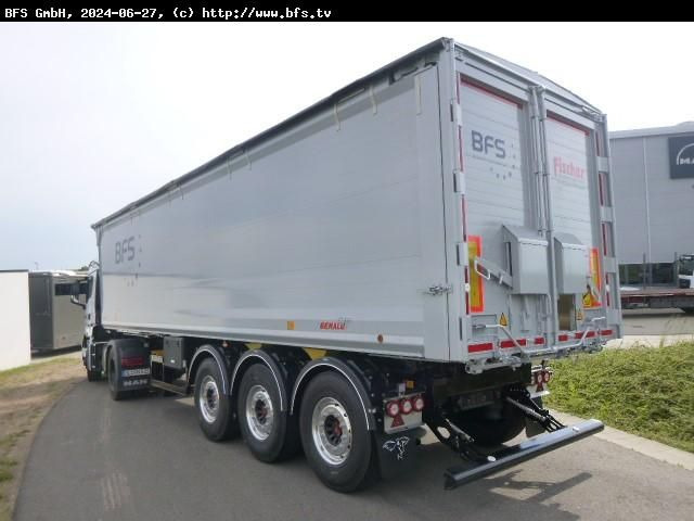 Benalu BULKLINER S 52 m³ Alu-Kastenmulde, Kombiklappe - Semi-remorque benne: photos 2 Benalu BULKLINER S 52 m³ Alu-Kastenmulde, Kombiklappe - Semi-remorque benne: photos 2