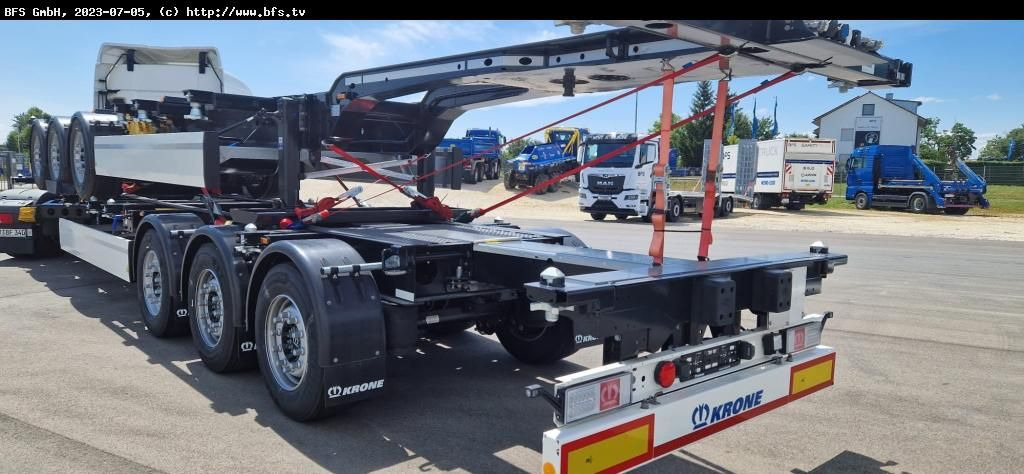 Krone Sattelauflieger Container Chassi SDC 27 eLTU5-2 Krone Sattelauflieger Container Chassi SDC 27 eLTU5-2 - Semi-remorque porte-conteneur/ Caisse mobile: photos 3 Krone Sattelauflieger Container Chassi SDC 27 eLTU5-2 Krone Sattelauflieger Container Chassi SDC 27 eLTU5-2 - Semi-remorque porte-conteneur/ Caisse mobile: photos 3