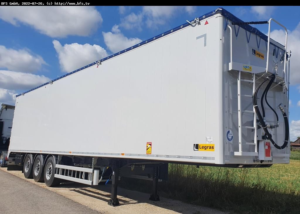 Legras Schubboden FMA LEICHT 91,4 m³, 7mm, 2/2, Seitens - Semi-remorque à fond mouvant: photos 1 Legras Schubboden FMA LEICHT 91,4 m³, 7mm, 2/2, Seitens - Semi-remorque à fond mouvant: photos 1