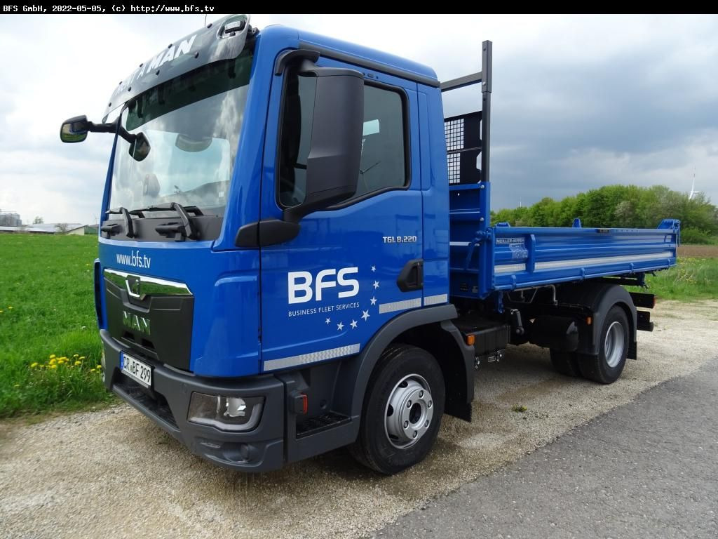 MAN TGL (TG3) 8.220 4x2 BB CH TG3, Automatik - Utilitaire benne: photos 1 MAN TGL (TG3) 8.220 4x2 BB CH TG3, Automatik - Utilitaire benne: photos 1