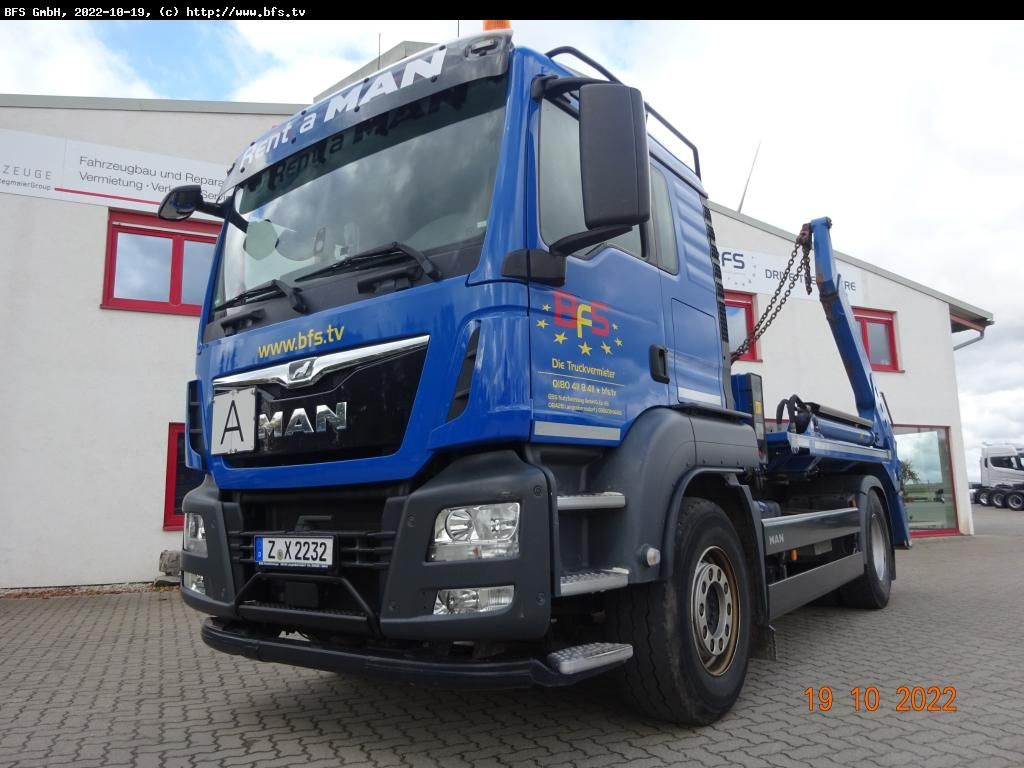 Camion multibenne MAN TGS 18.460 4x2 BL AK 12 MT I.S.A.R. Folgesteueru: photos 1