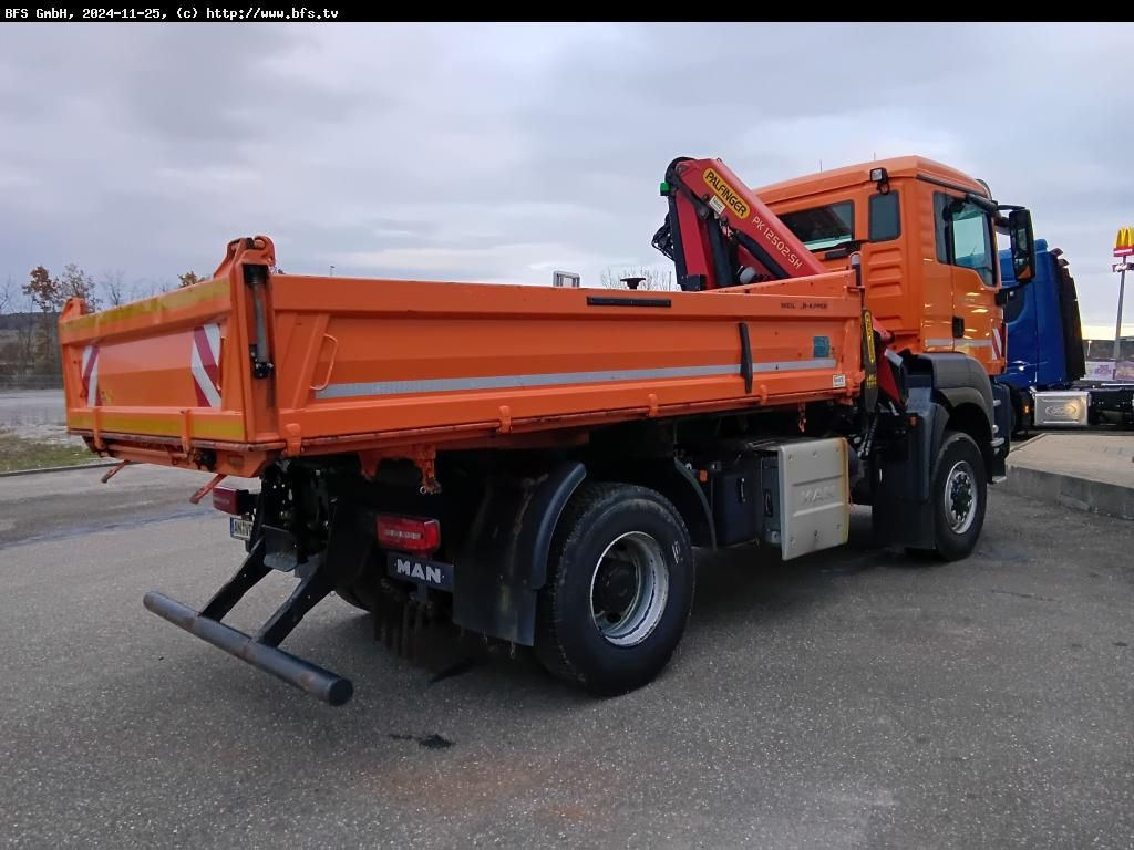 MAN TGS 18.500 4x4 BL Palfinger, WiDi, Hydrodrive - Camion benne: photos 2 MAN TGS 18.500 4x4 BL Palfinger, WiDi, Hydrodrive - Camion benne: photos 2