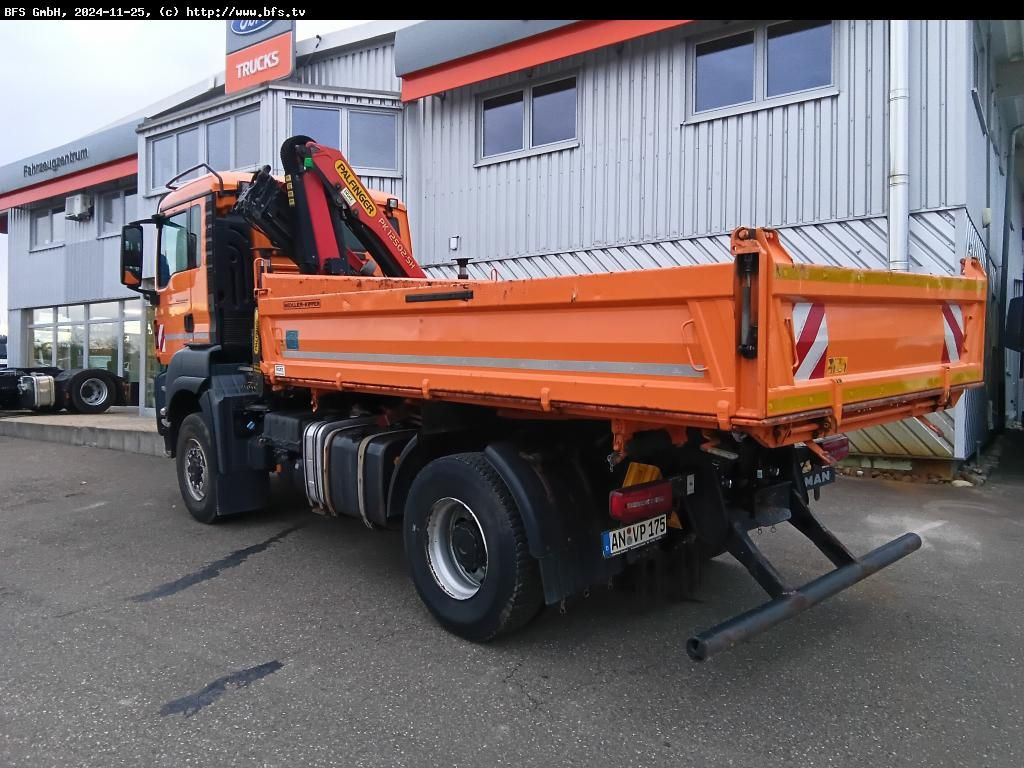 MAN TGS 18.500 4x4 BL Palfinger, WiDi, Hydrodrive - Camion benne: photos 3 MAN TGS 18.500 4x4 BL Palfinger, WiDi, Hydrodrive - Camion benne: photos 3
