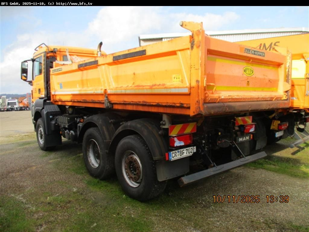 MAN TGS 28.480 6X4-4 BL Euro6, Winterdienst, Bordmat - Camion benne: photos 3 MAN TGS 28.480 6X4-4 BL Euro6, Winterdienst, Bordmat - Camion benne: photos 3