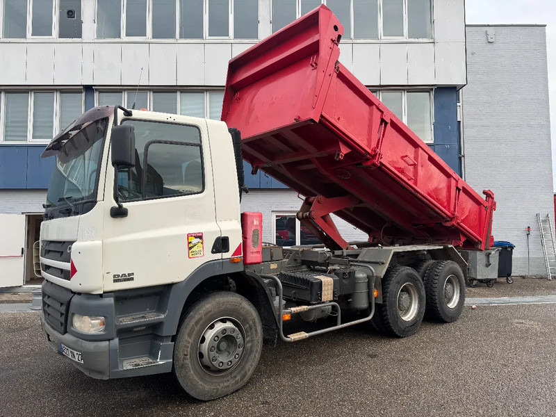 DAF CF 85.340 6X4 MANUAL GEAR FULL STEEL EURO 3 HUB REDUCTION KIPPER - Camion benne: photos 1 DAF CF 85.340 6X4 MANUAL GEAR FULL STEEL EURO 3 HUB REDUCTION KIPPER - Camion benne: photos 1