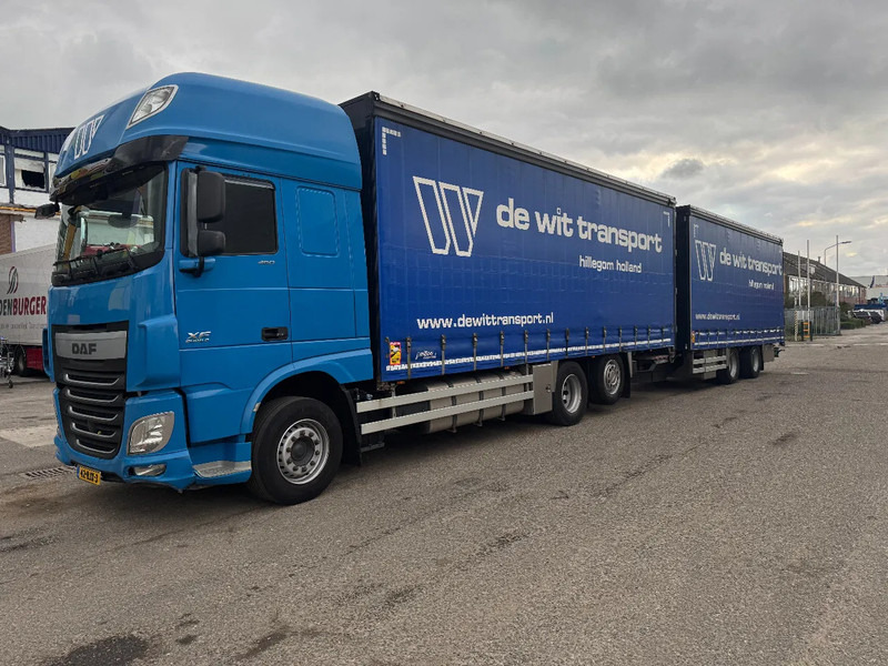DAF XF 460 6X2 EURO 6 + FLOOR HANGER MOT 07-2026 - Camion à rideaux coulissants: photos 1 DAF XF 460 6X2 EURO 6 + FLOOR HANGER MOT 07-2026 - Camion à rideaux coulissants: photos 1