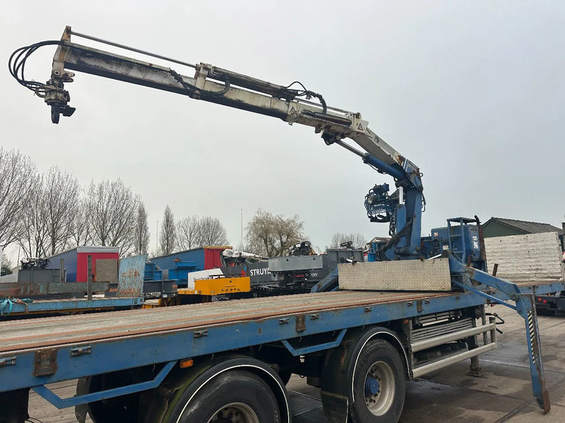 Semi-remorque plateau Floor MET HIAB R165-F2, LAATSTE 2 ASSEN GESTUURD: photos 15