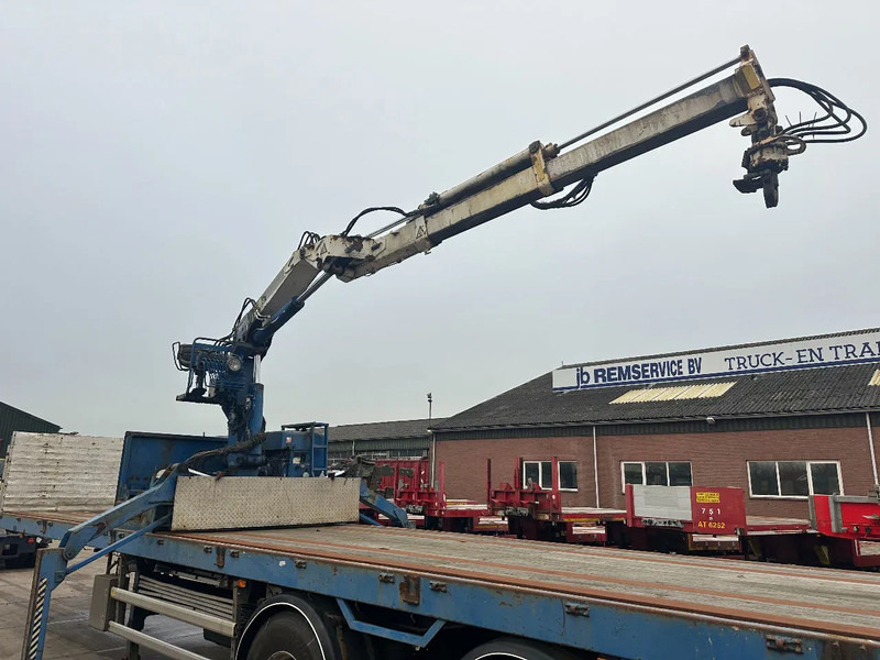 Semi-remorque plateau Floor MET HIAB R165-F2, LAATSTE 2 ASSEN GESTUURD: photos 16