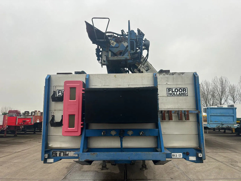 Semi-remorque plateau Floor MET HIAB R165-F2, LAATSTE 2 ASSEN GESTUURD: photos 7