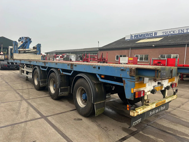 Semi-remorque plateau Floor MET HIAB R165-F2, LAATSTE 2 ASSEN GESTUURD: photos 10