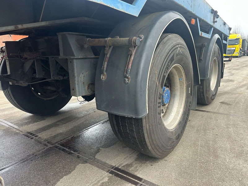 Semi-remorque plateau Floor MET HIAB R165-F2, LAATSTE 2 ASSEN GESTUURD: photos 9