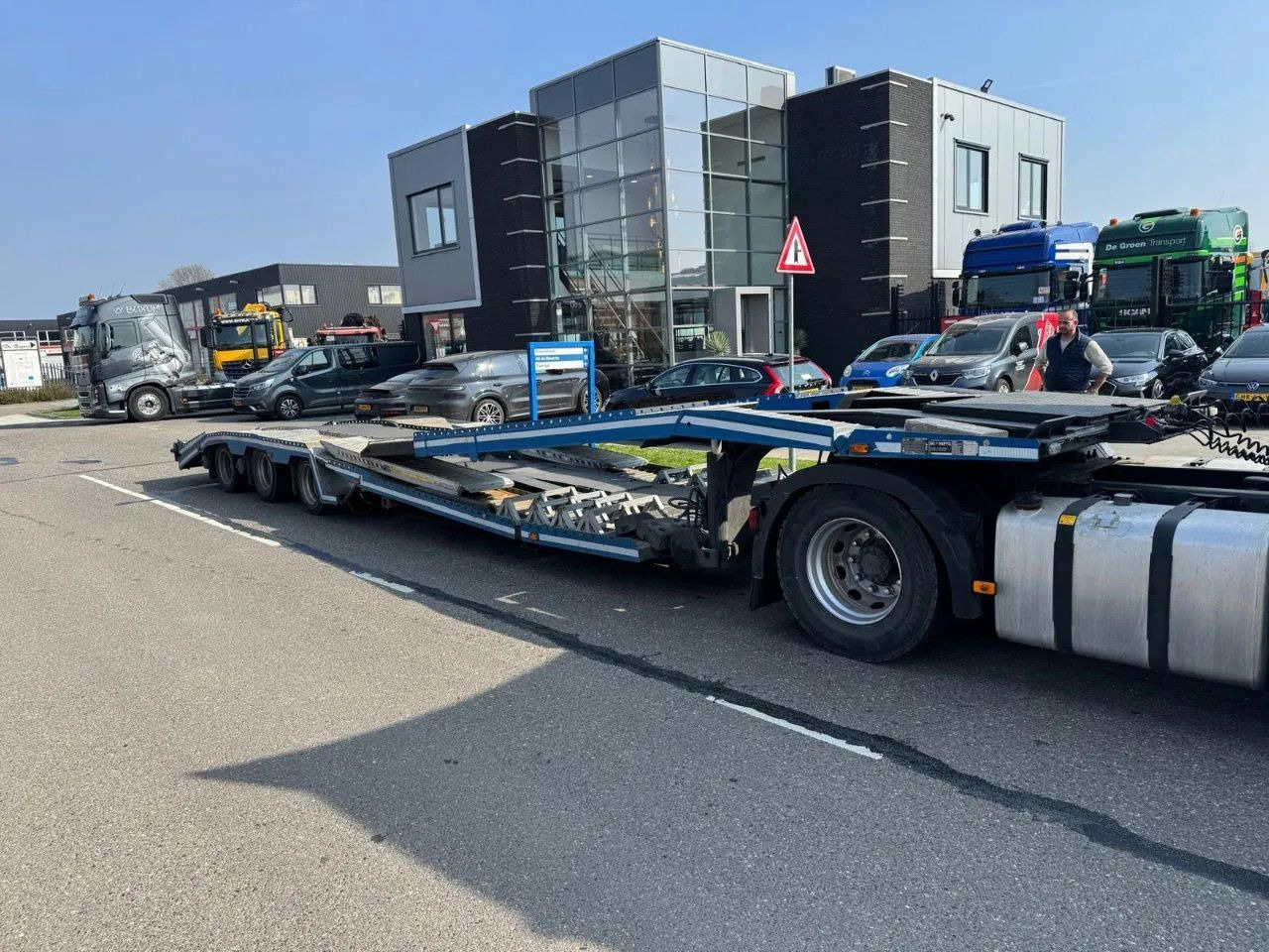 GS Meppel 3 AXLE - TRUCKTRANSPORTER - Semi-remorque porte-voitures: photos 4 GS Meppel 3 AXLE - TRUCKTRANSPORTER - Semi-remorque porte-voitures: photos 4