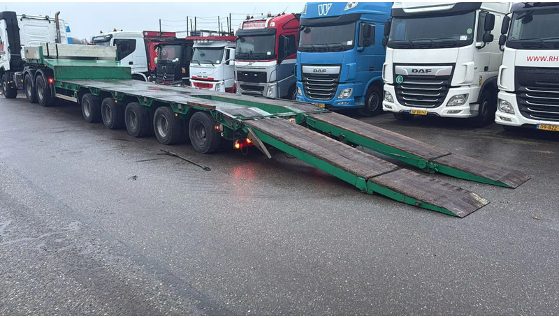 Goldhofer STZ-H5,5 ACLE, 3 AXLE FORCED STEERING, DOUBLE HYDRAULIC RAMPS, TUV TILL 11-11-2026 - Semi-remorque surbaissé: photos 3 Goldhofer STZ-H5,5 ACLE, 3 AXLE FORCED STEERING, DOUBLE HYDRAULIC RAMPS, TUV TILL 11-11-2026 - Semi-remorque surbaissé: photos 3