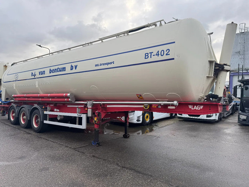 LAG O-3-39 - 61.000 LITER - TIPPER BULK - 3 AXLE - BPW - Semi-remorque citerne: photos 3 LAG O-3-39 - 61.000 LITER - TIPPER BULK - 3 AXLE - BPW - Semi-remorque citerne: photos 3