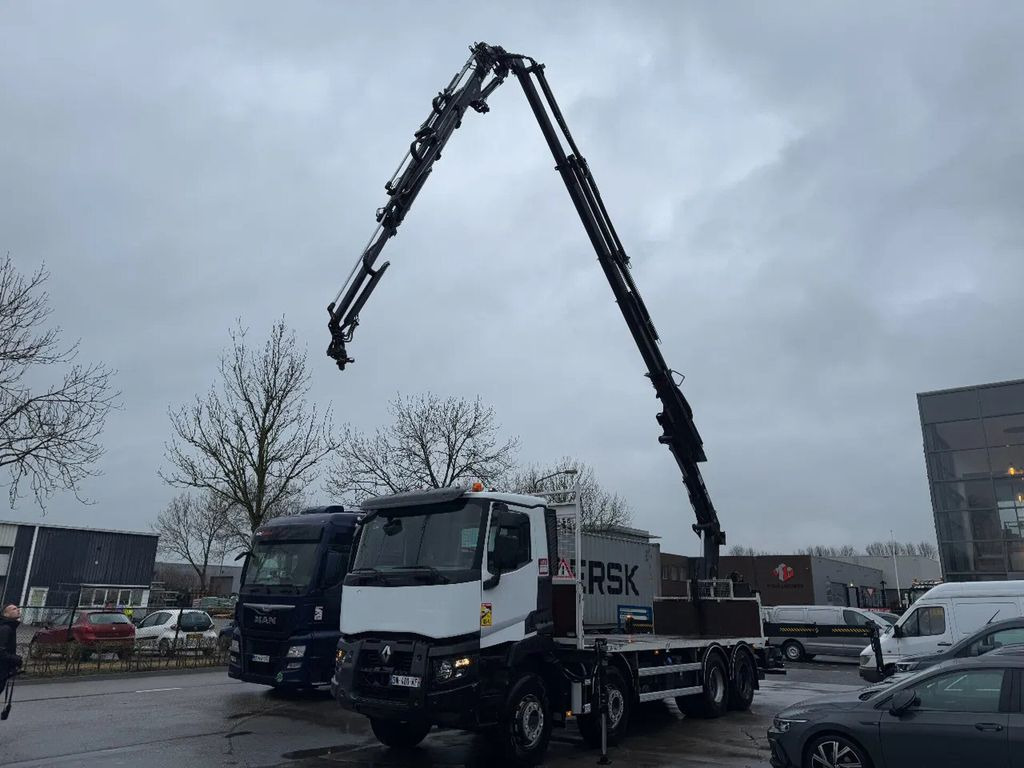 Renault C430 8X4 - EURO 6 + HIAB 288 E-5 + JIB 70X-4 + R - Camion plateau, Camion grue: photos 3 Renault C430 8X4 - EURO 6 + HIAB 288 E-5 + JIB 70X-4 + R - Camion plateau, Camion grue: photos 3