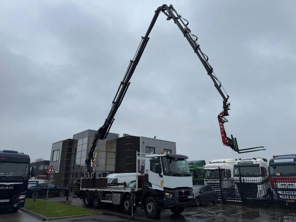Renault C430 8X4 - EURO 6 + HIAB 288 E-5 + JIB 70X-4 + R - Camion grue, Camion plateau: photos 2 Renault C430 8X4 - EURO 6 + HIAB 288 E-5 + JIB 70X-4 + R - Camion grue, Camion plateau: photos 2