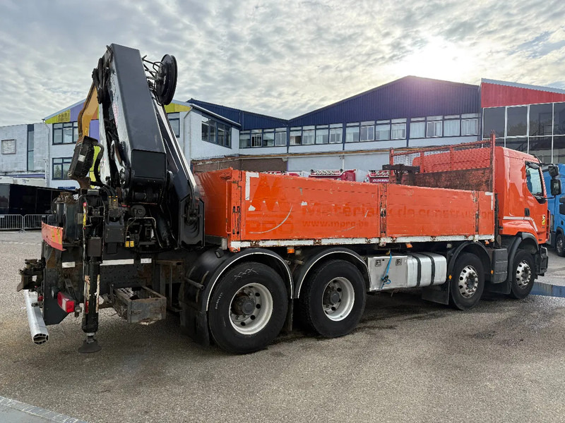 Camion plateau, Camion grue Renault Premium 430 8X4 EEV + HIAB 477 E-7 HIPRO + REMOTE: photos 15 Camion plateau, Camion grue Renault Premium 430 8X4 EEV + HIAB 477 E-7 HIPRO + REMOTE: photos 15
