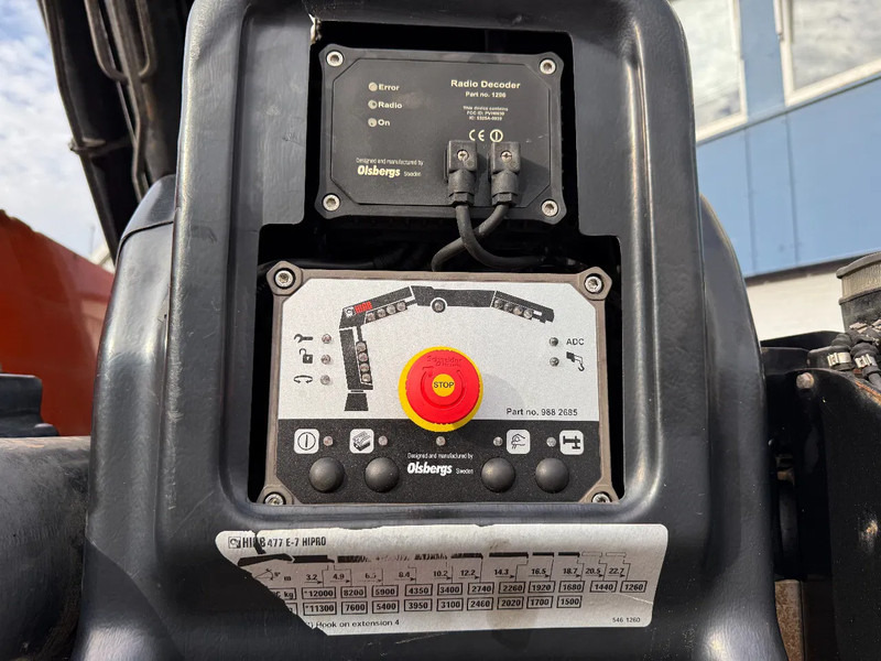 Camion plateau, Camion grue Renault Premium 430 8X4 EEV + HIAB 477 E-7 HIPRO + REMOTE: photos 8 Camion plateau, Camion grue Renault Premium 430 8X4 EEV + HIAB 477 E-7 HIPRO + REMOTE: photos 8