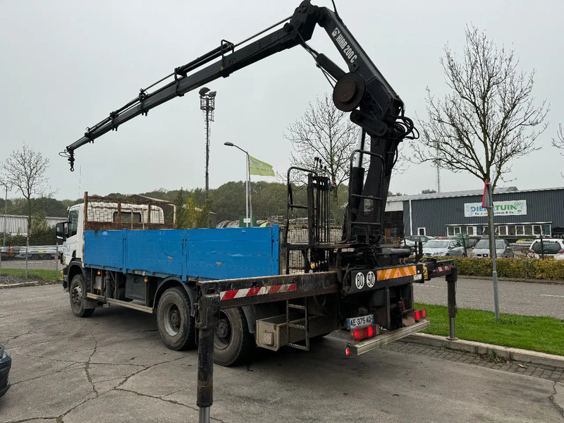 Camion plateau, Camion grue Scania P124-360 6X4 EURO 2 HIAB 200 C-5 ALL 2000: photos 6
