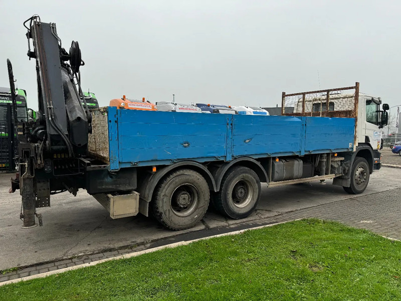Camion plateau, Camion grue Scania P124-360 6X4 EURO 2 HIAB 200 C-5 ALL 2000: photos 13