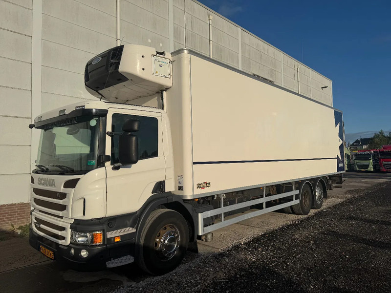 Scania P280 6X2 EURO 6 CHEREAU CARRIER SUPRA 1250 D/E SILENT - Camion frigorifique: photos 1 Scania P280 6X2 EURO 6 CHEREAU CARRIER SUPRA 1250 D/E SILENT - Camion frigorifique: photos 1