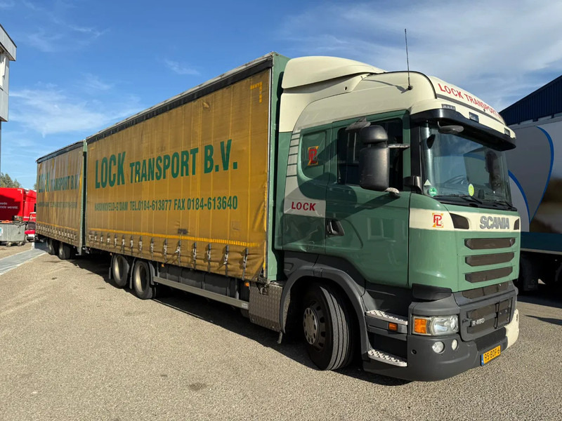 Scania R450 6X2 + DRACO AANHANGER 2010 TUV TILL 17-08-2026 - Camion à rideaux coulissants: photos 4 Scania R450 6X2 + DRACO AANHANGER 2010 TUV TILL 17-08-2026 - Camion à rideaux coulissants: photos 4