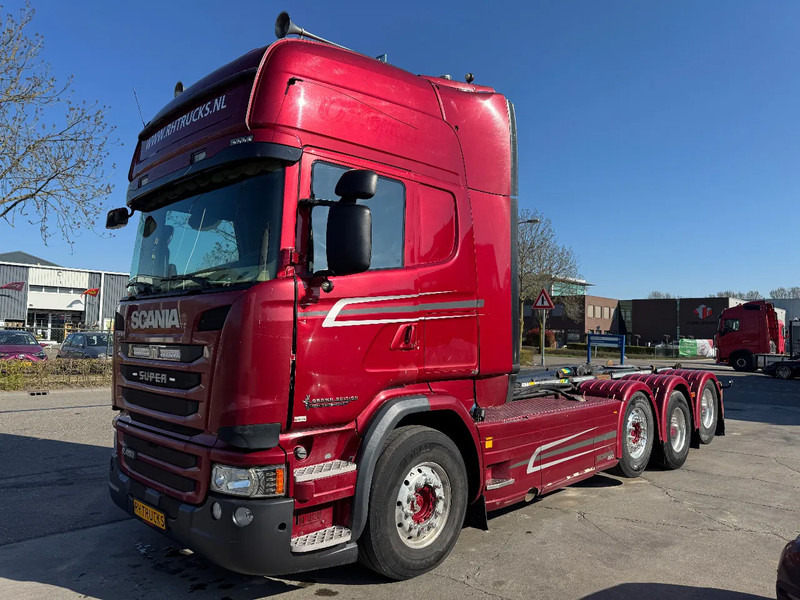 Scania R450 8X2 - EURO 6 + JOAB 24T HOOKLIFT + LIFT/STEERING AXLE - crédit-bail Scania R450 8X2 - EURO 6 + JOAB 24T HOOKLIFT + LIFT/STEERING AXLE: photos 6