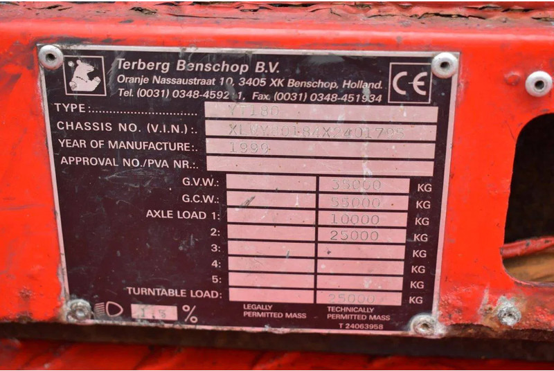 Tracteur portuaire Terberg YT 180 4X2 - HUB REDUCTION + NL REGISTRATION!: photos 14
