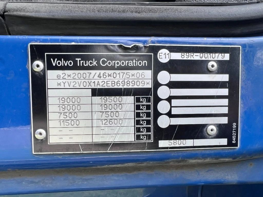 Camion fourgon Volvo FE 250 4X2 EURO 6 - 19 TON + DHOLLANDIA: photos 10