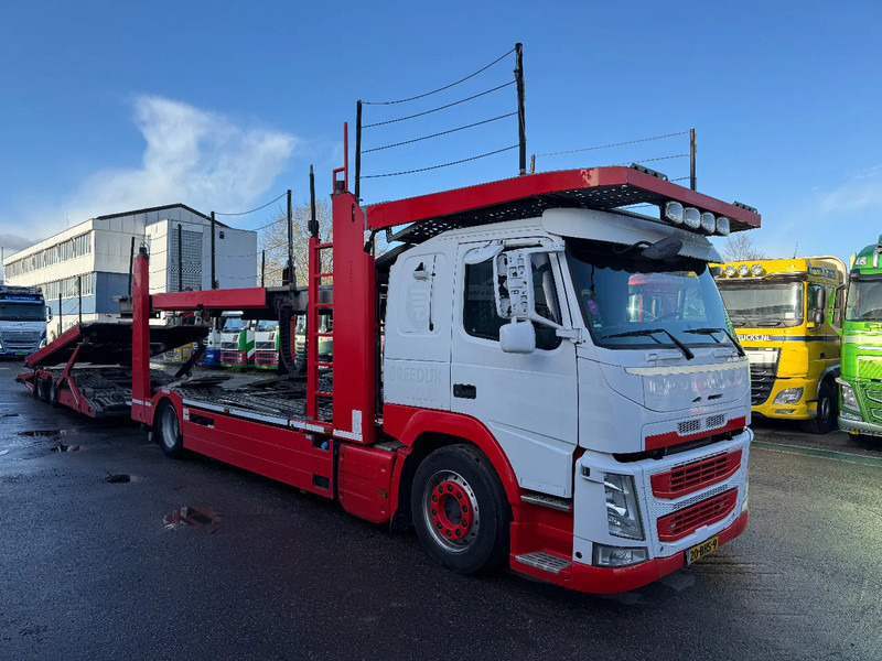 Camion porte-voitures Volvo FM 370 4X2 EURO 6 WINCH KASSBOHRER HANGER SLEEPING CABIN: photos 9