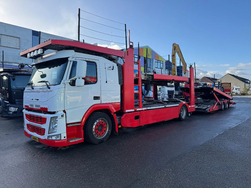 Camion porte-voitures Volvo FM 370 4X2 EURO 6 WINCH KASSBOHRER HANGER SLEEPING CABIN: photos 7