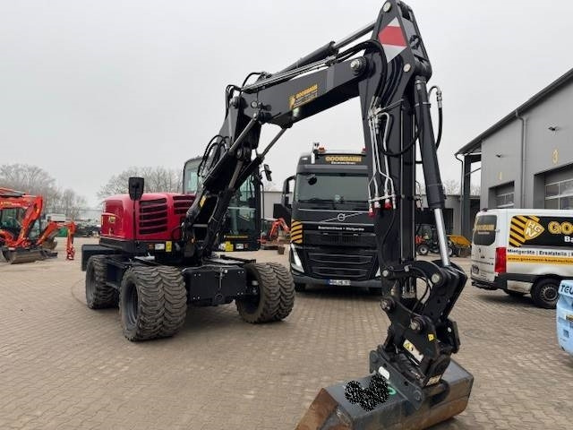 Pelle sur pneus Yanmar B 110 W: photos 8