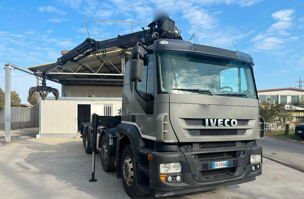 Motrice Iveco scarrabile con gru caricante - Camion ampliroll, Camion grue: photos 2 Motrice Iveco scarrabile con gru caricante - Camion ampliroll, Camion grue: photos 2